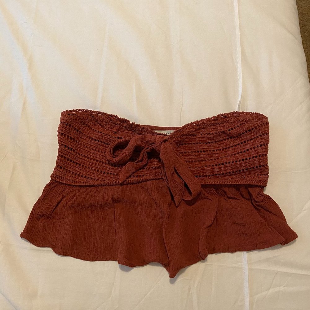 Babydoll strapless top